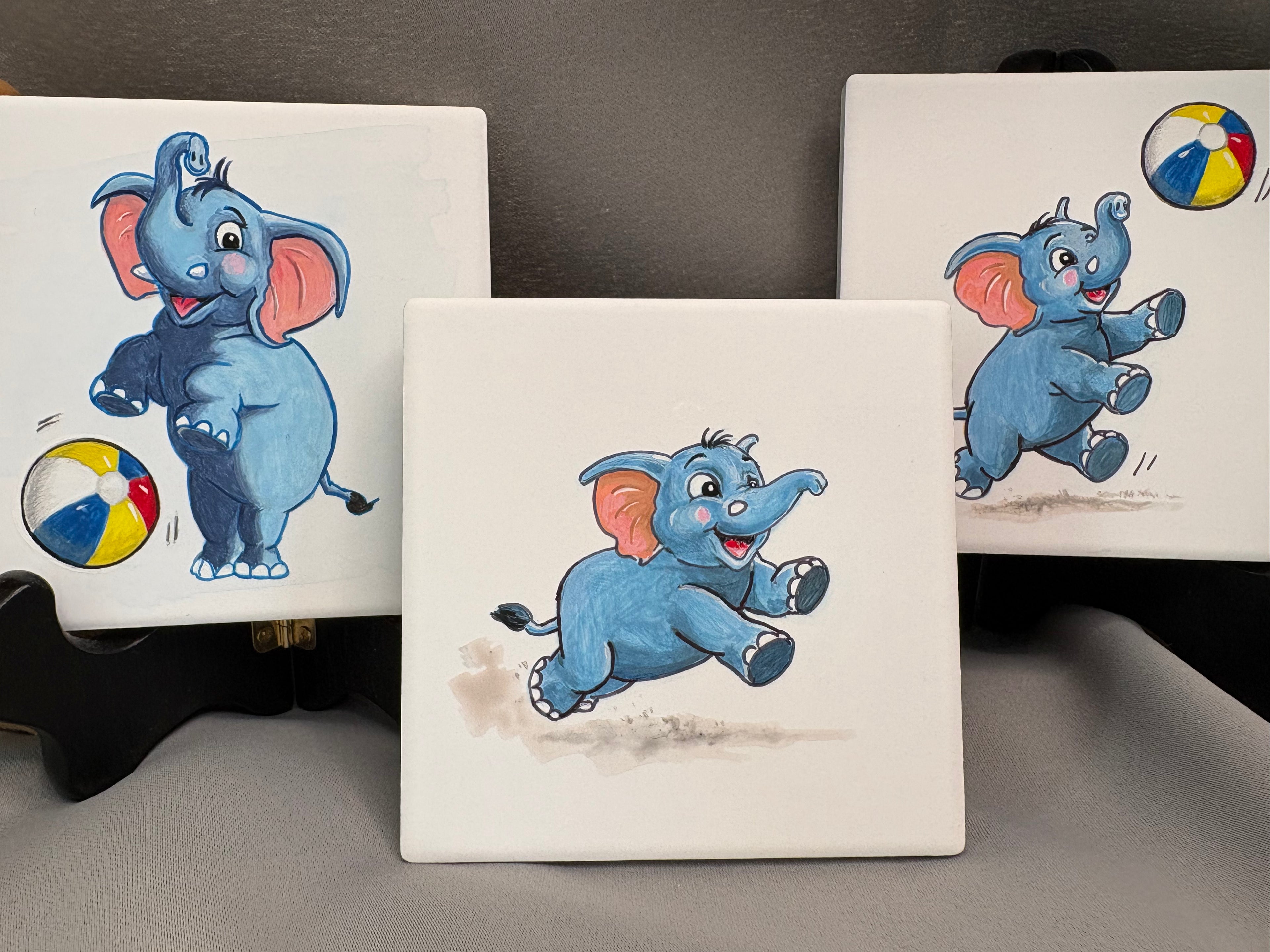 Baby Elephant Set of 3