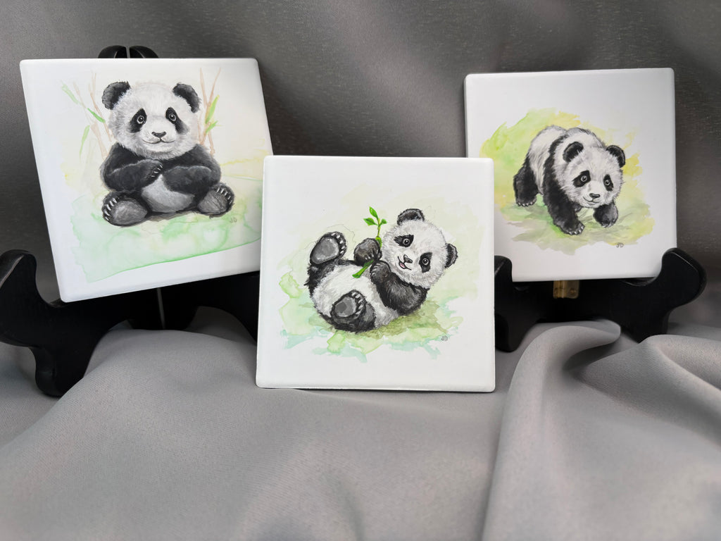Baby Panda Set of 3