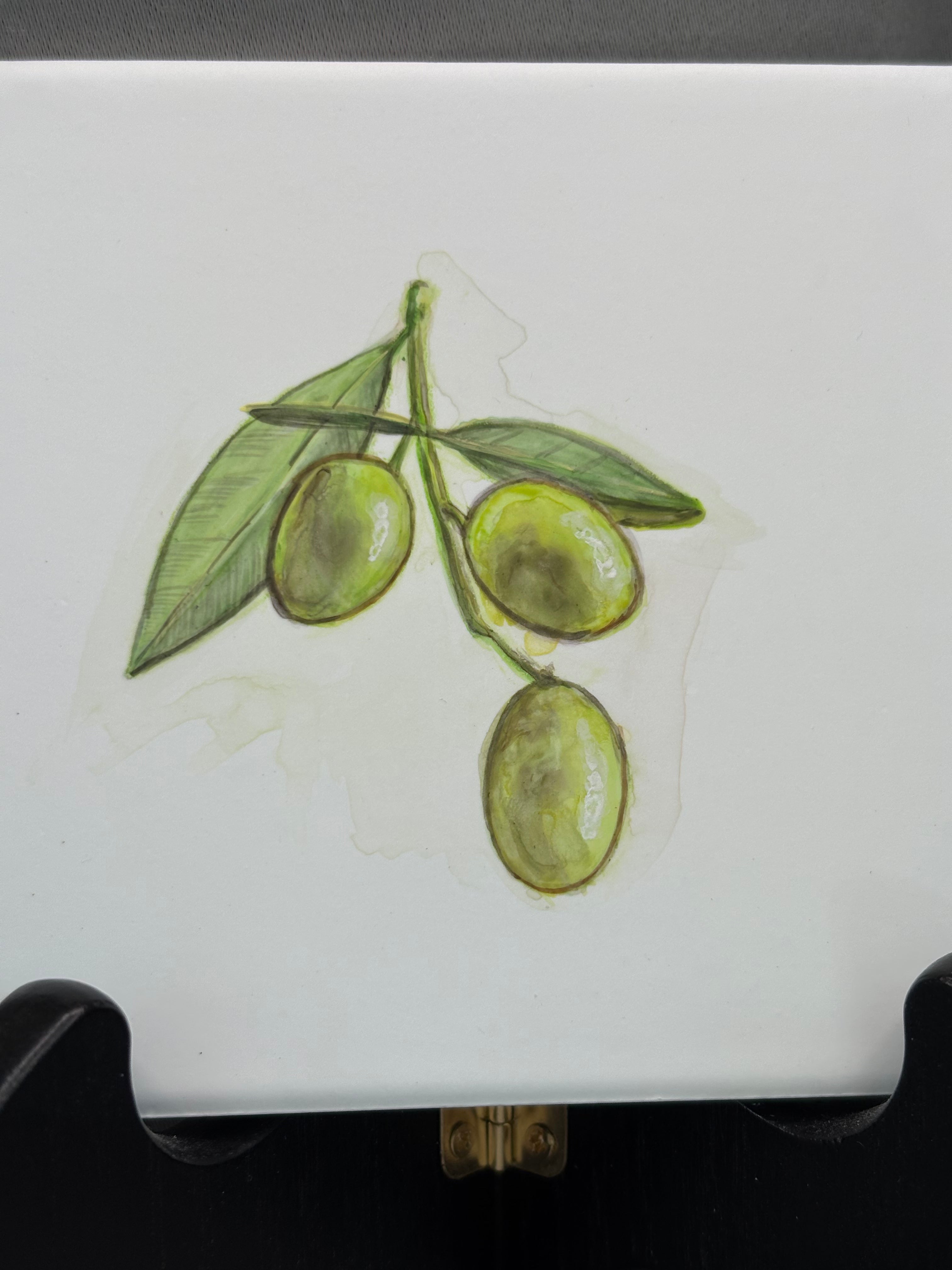 Olive Branch Set of 3